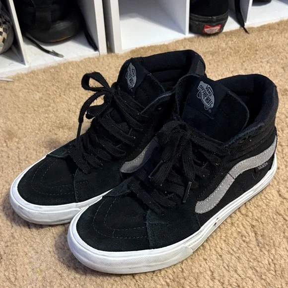 Vans | Shoes | Vans Popcush Black And Gray Hightop Sneakers  display picture 3